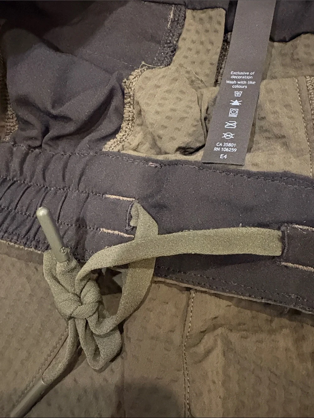 lululemon athletica Olive Green Cropped jogger Cargo Pants